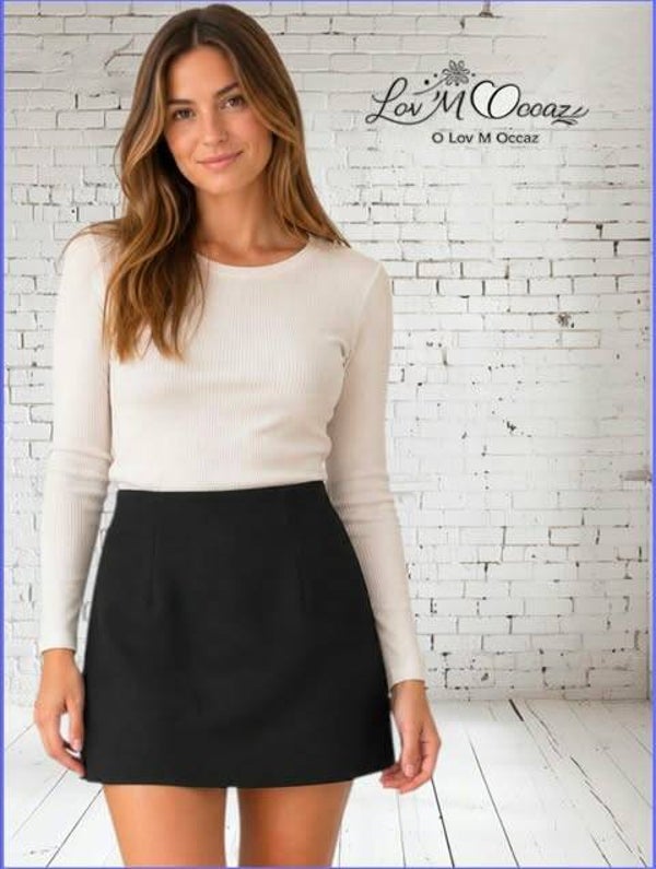 🖤 Jupe courte noire Next – Taille 40
