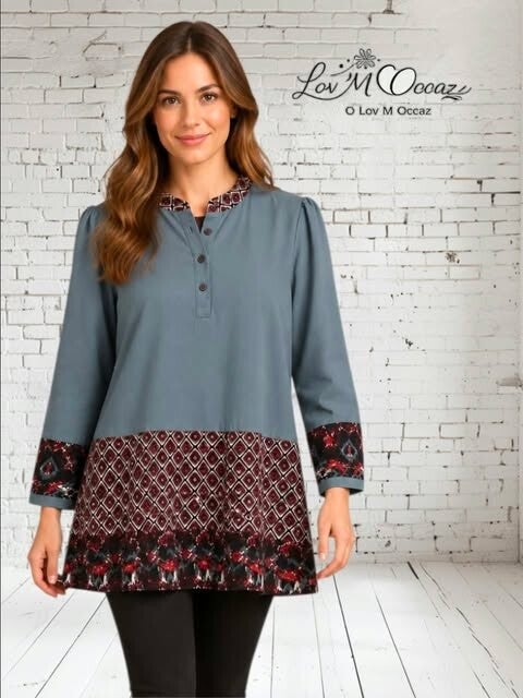 👚 Blouse longue fluide B.Young – Taille M
