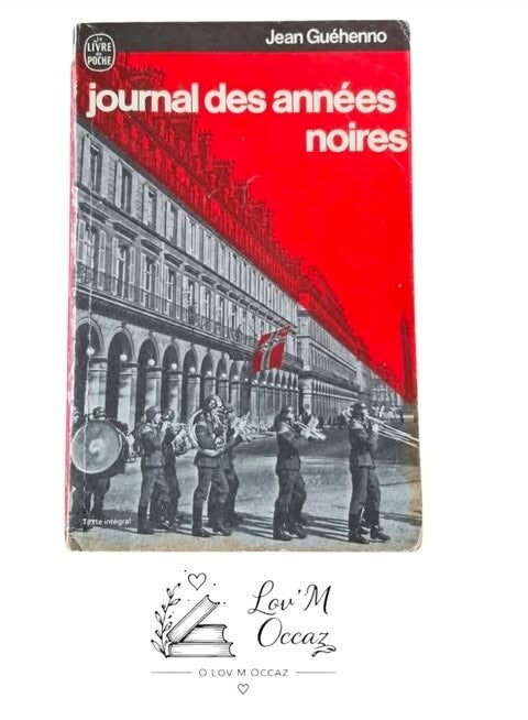 📚 Journal des années noires – Jean Guéhenno