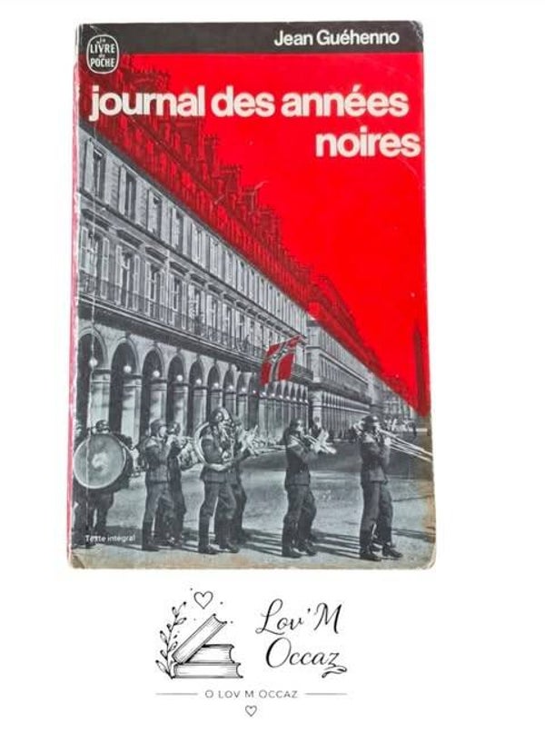 📚 Journal des années noires – Jean Guéhenno