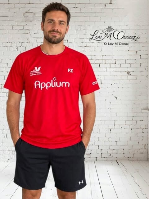 Tee-shirt de sport rouge FZ FORZA – Taille L