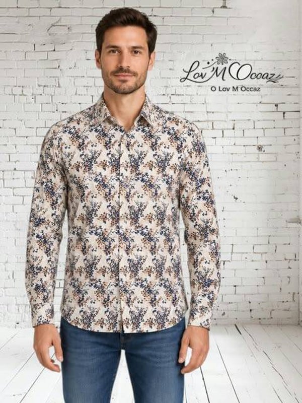 Chemise homme Devred 1902 à motifs floraux 🌿 – Taille M