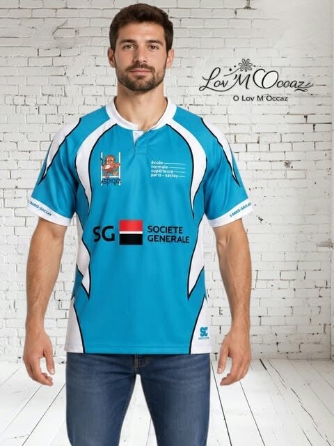 Maillot de rugby homme Sports Custom Aspique ENS Paris-Saclay – XL- Nunéro 1