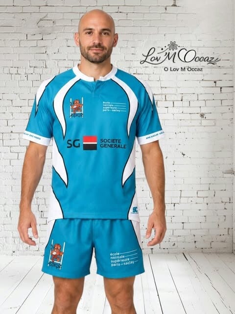 🏉 Ensemble de rugby homme Sports Custom – Taille L - Numéro 14