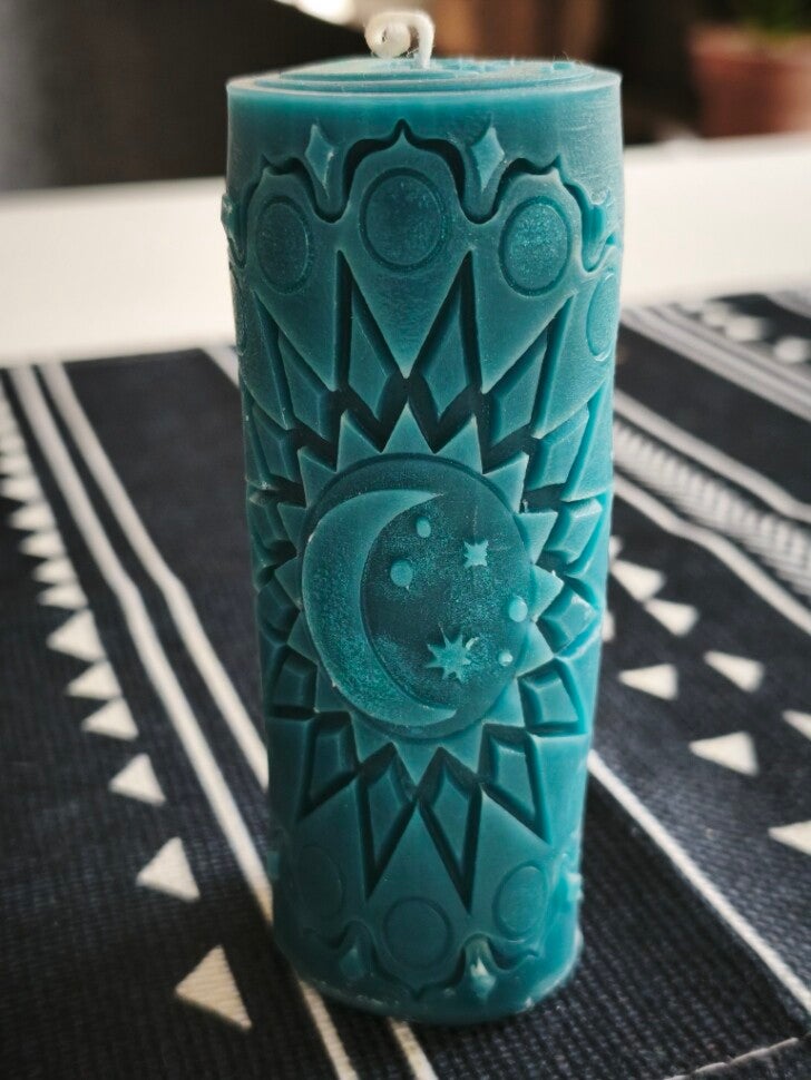 Velas de luna y estrella