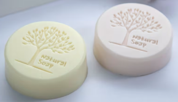 Jabon artesanal, vela de masaje y guante de masaje