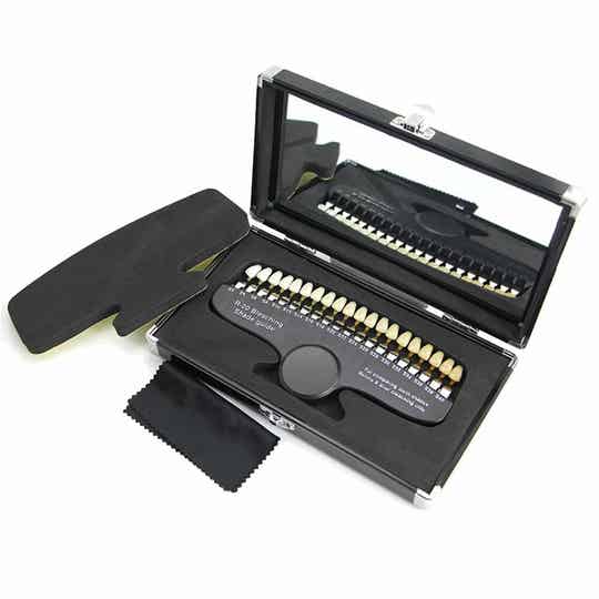 Shade guide voor tanden bleken