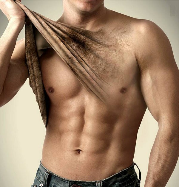 1 x laser ontharing rug of borst buik of onderbenen