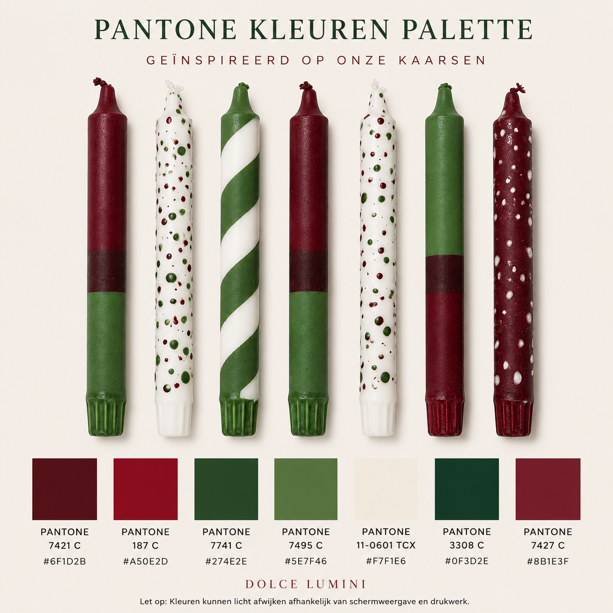 Dolce Christmas vibe Collection - Dolce Diner Candle Collection