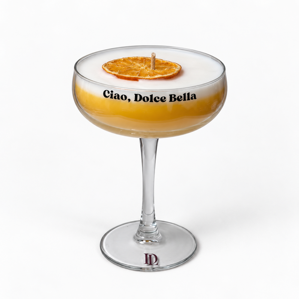 Dolce Pornstar Martini Geurkaar -Dolce Vita Cocktail Candle Collection