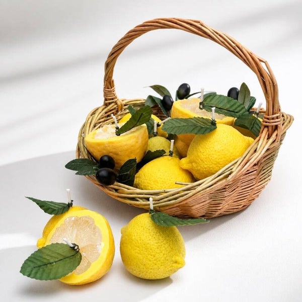 Dolce Sole di Limone – Citronella & Citroengras Kaars
