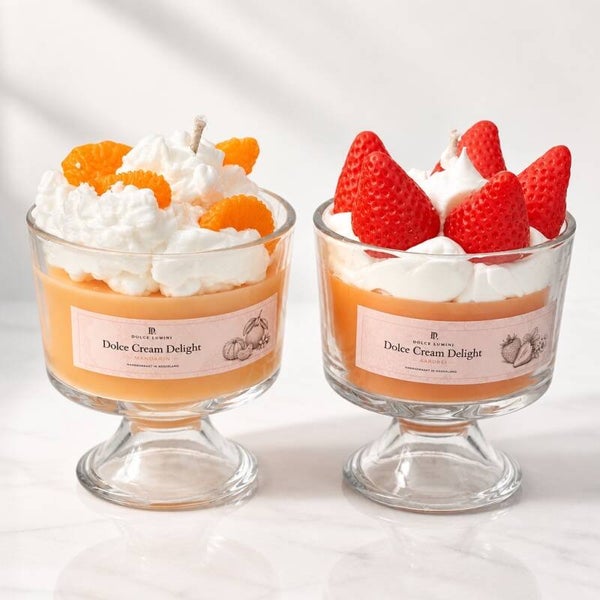 Dolce Cream Delight - dessert kaars