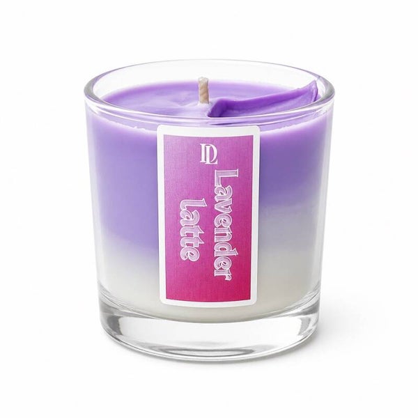 Dolce Lavender Latte Iced- lavendel & vanille geurkaars