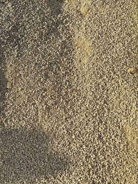 Clapicette 0/6 blanc ocre