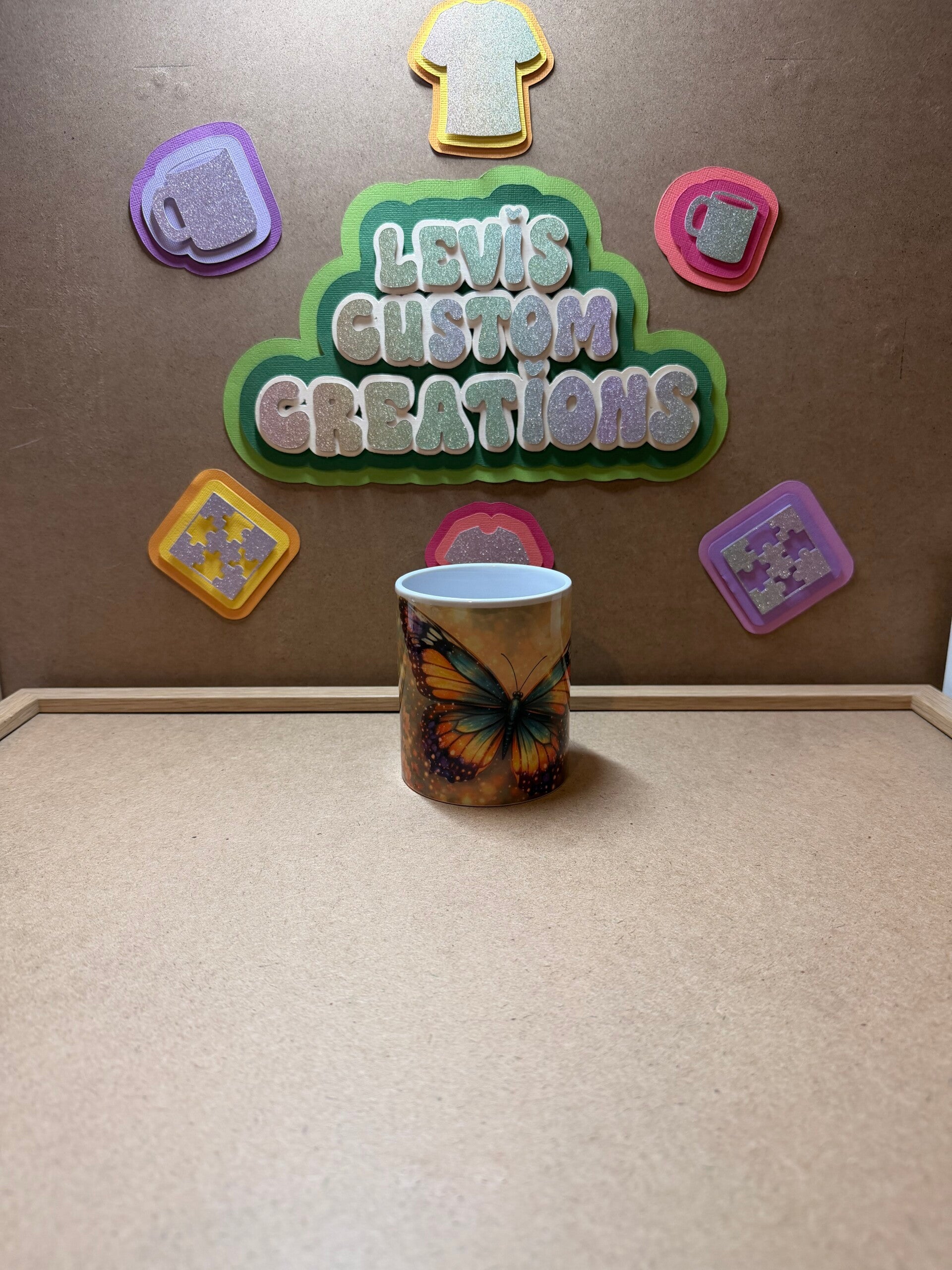 11oz Ready to ship Butterfly 1