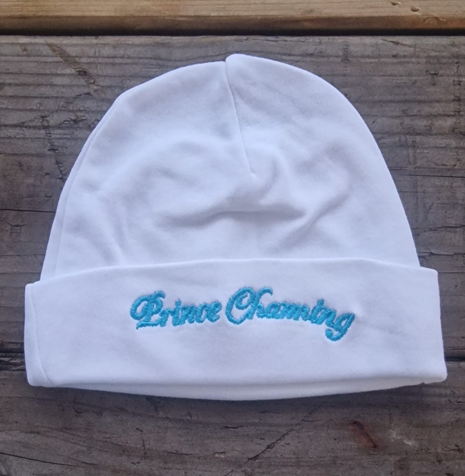 BabyMuts - Prince Charming - Wit/Licht Blauw