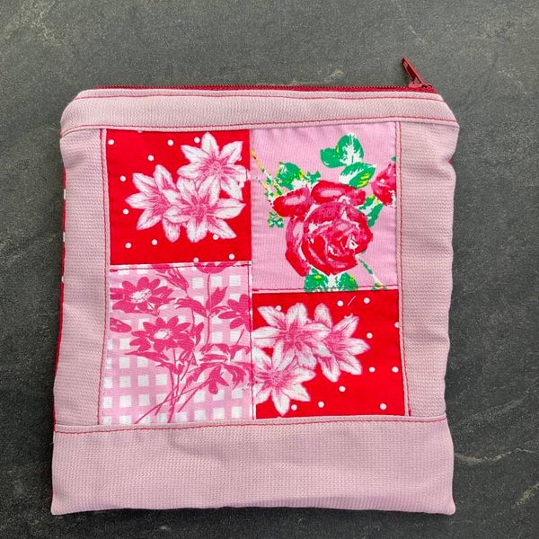 Red Pink Pouch