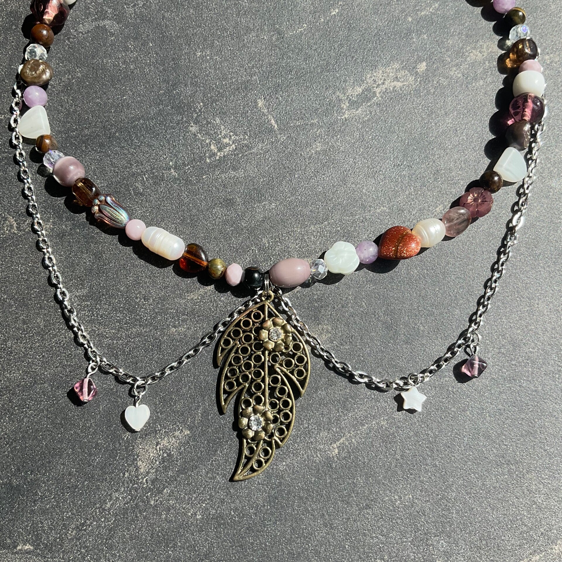 Royal Feather Necklace