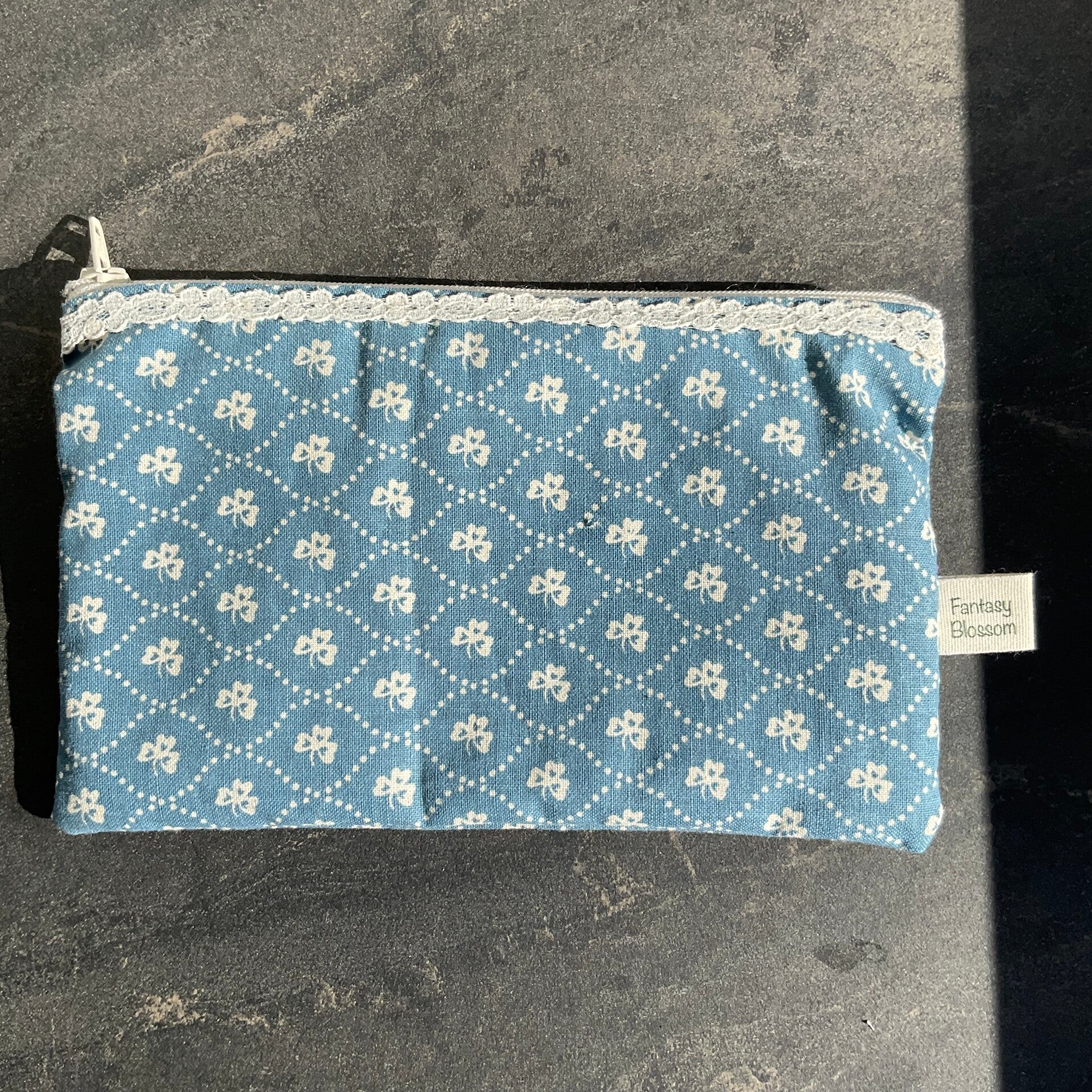 Vintage Blue Pouch