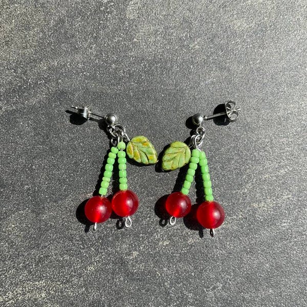 Cherry Twins Earrings