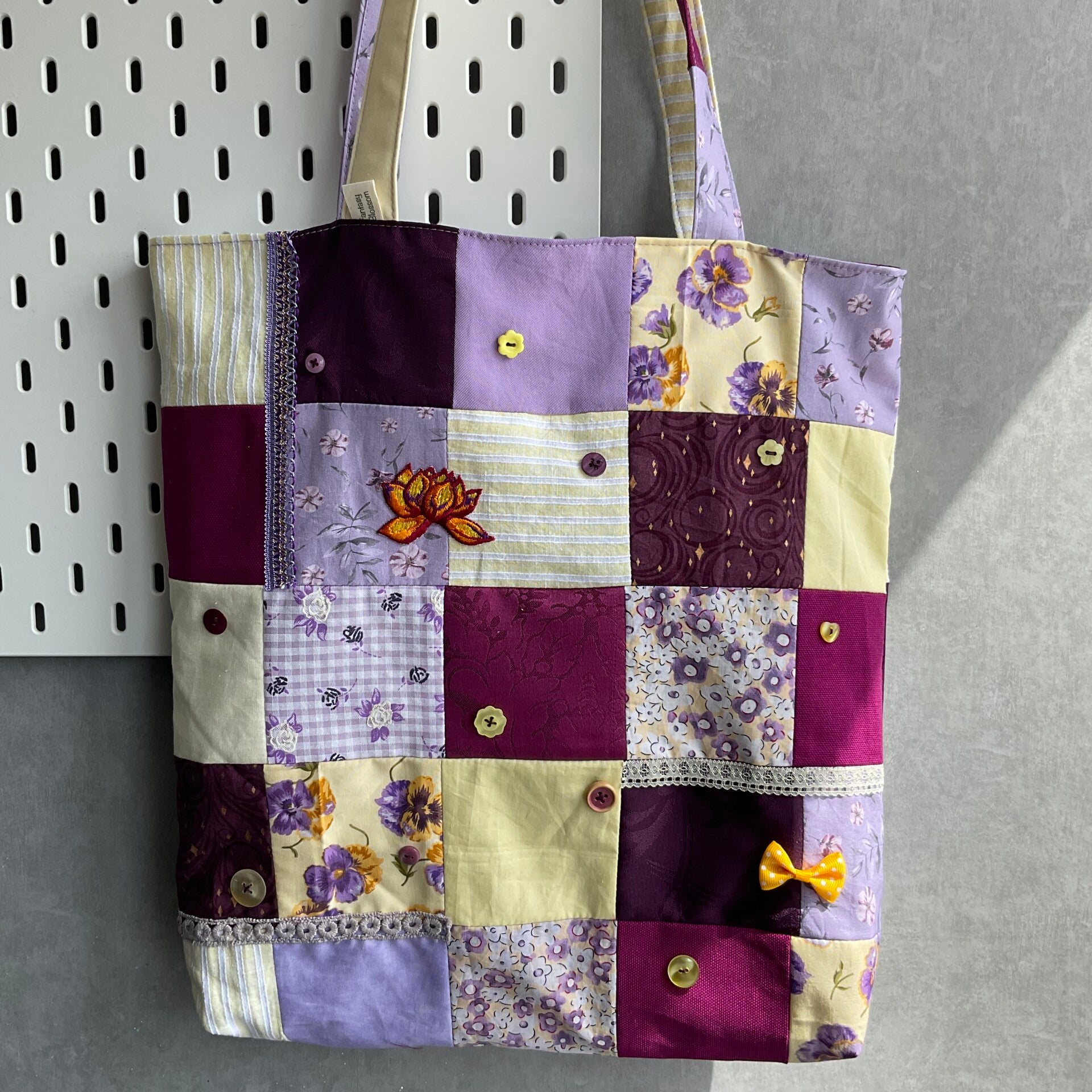Purple Sunset Evening Totebag