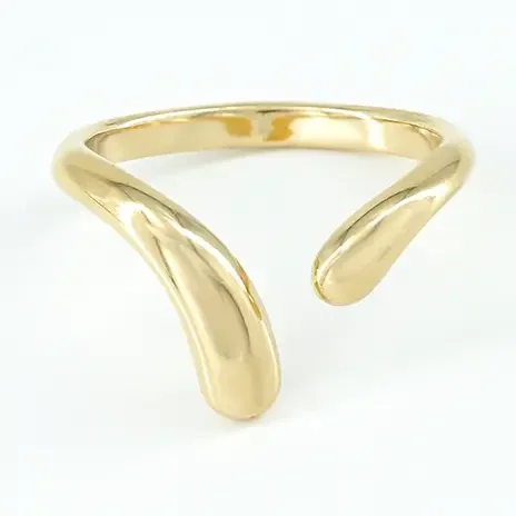 04. Ring - Swish - RVS - Goud