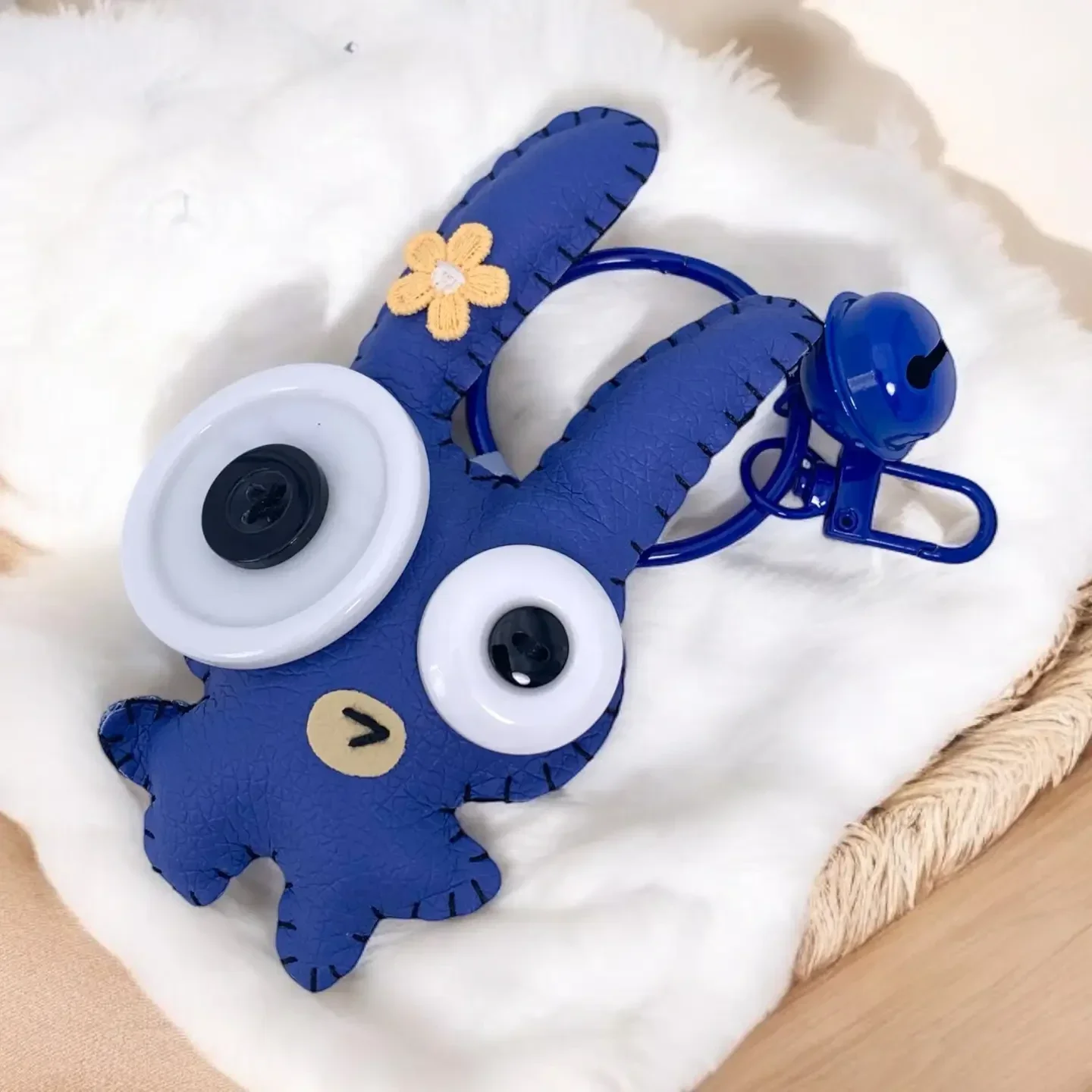 02. Tas/Sleutel Hanger - Monster Blue