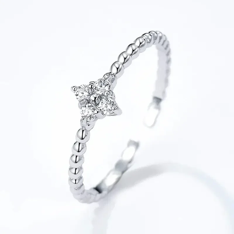 05. Ring - Star & Stones - RVS - Zilver