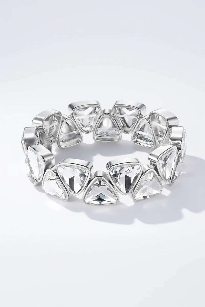 04. Armband - Stones Around - RVS - Zilver