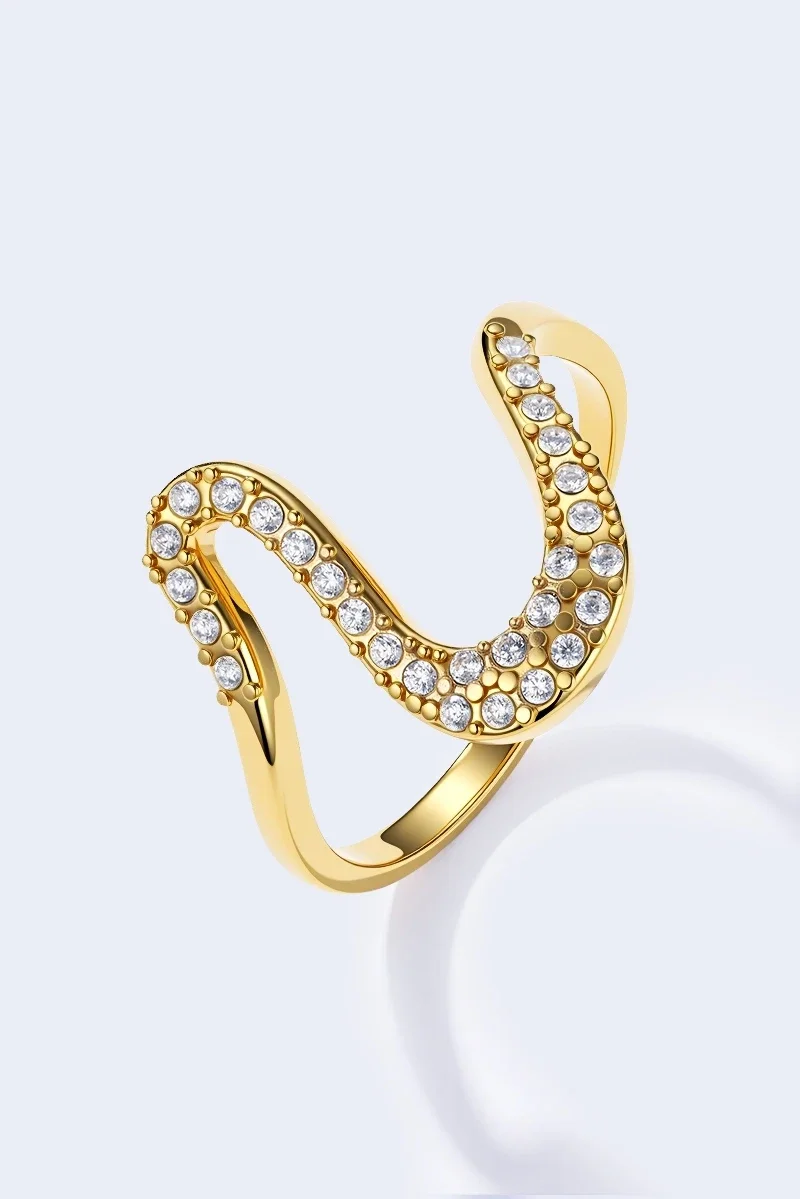 33. Ring - Doodle - RVS - Goud