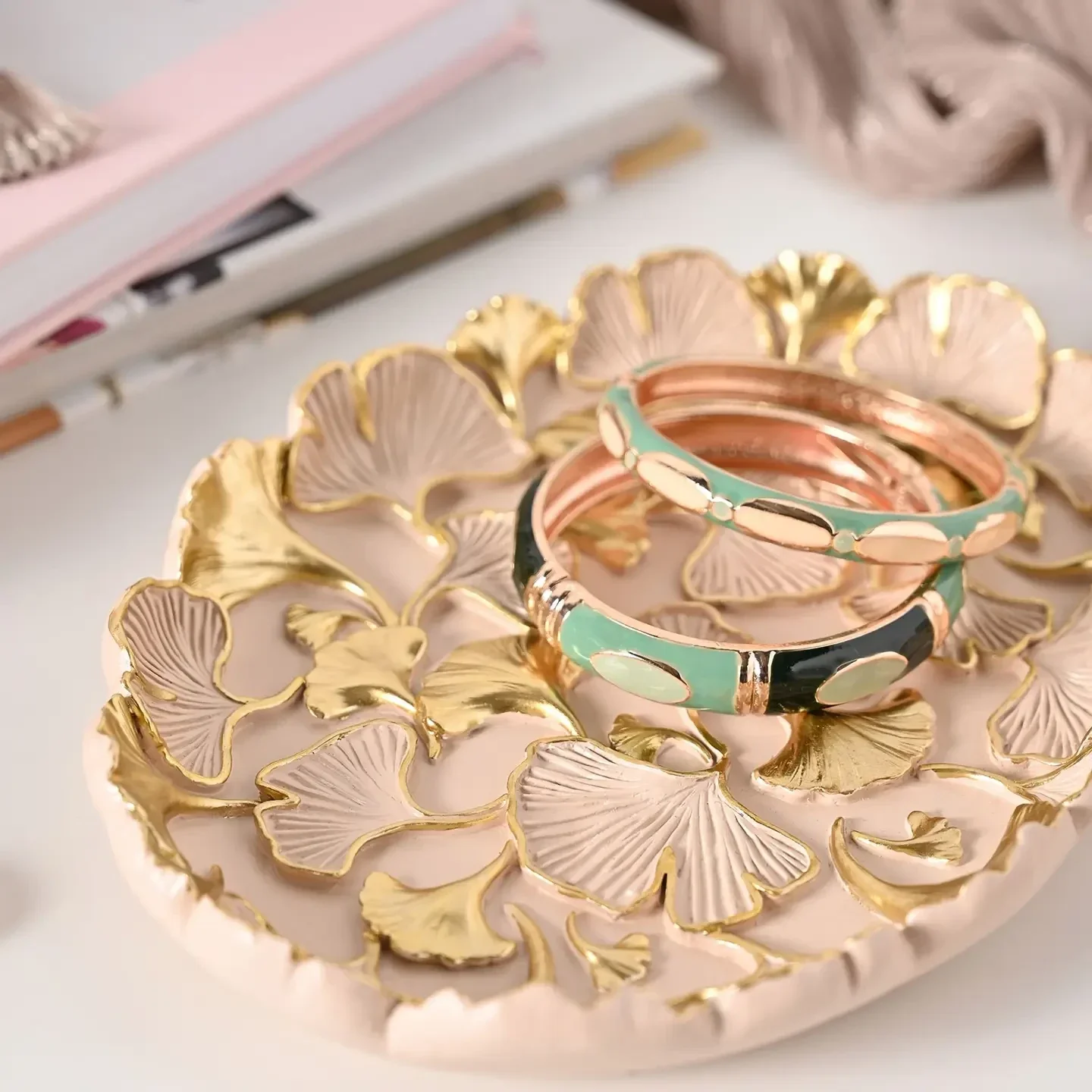 Sophia - Trinket Tray - Blush