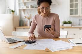 This image represents the sense of achievement readers can feel once they take control of their finances, creating an inspiring call to action to download templates and continue on their financial journey.