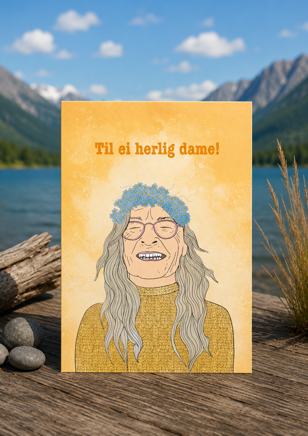 Herlig dame
