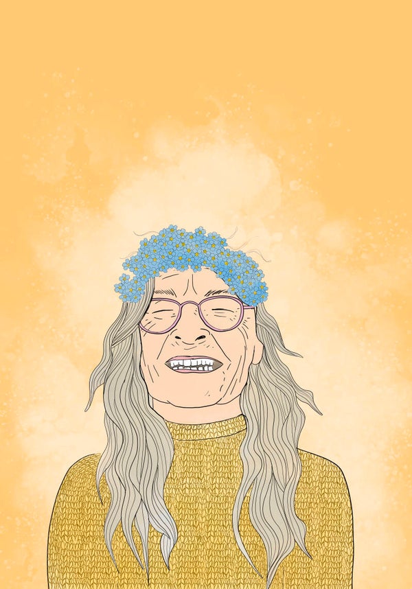 Herlig dame