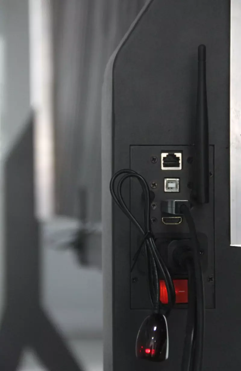 connexions écran led