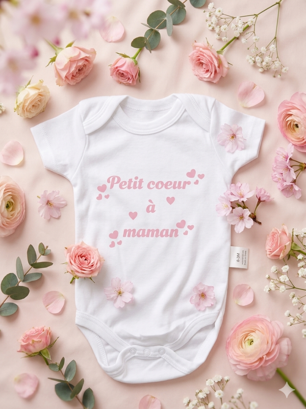 Body Bébé Personnalisable - Douceur Infatigable