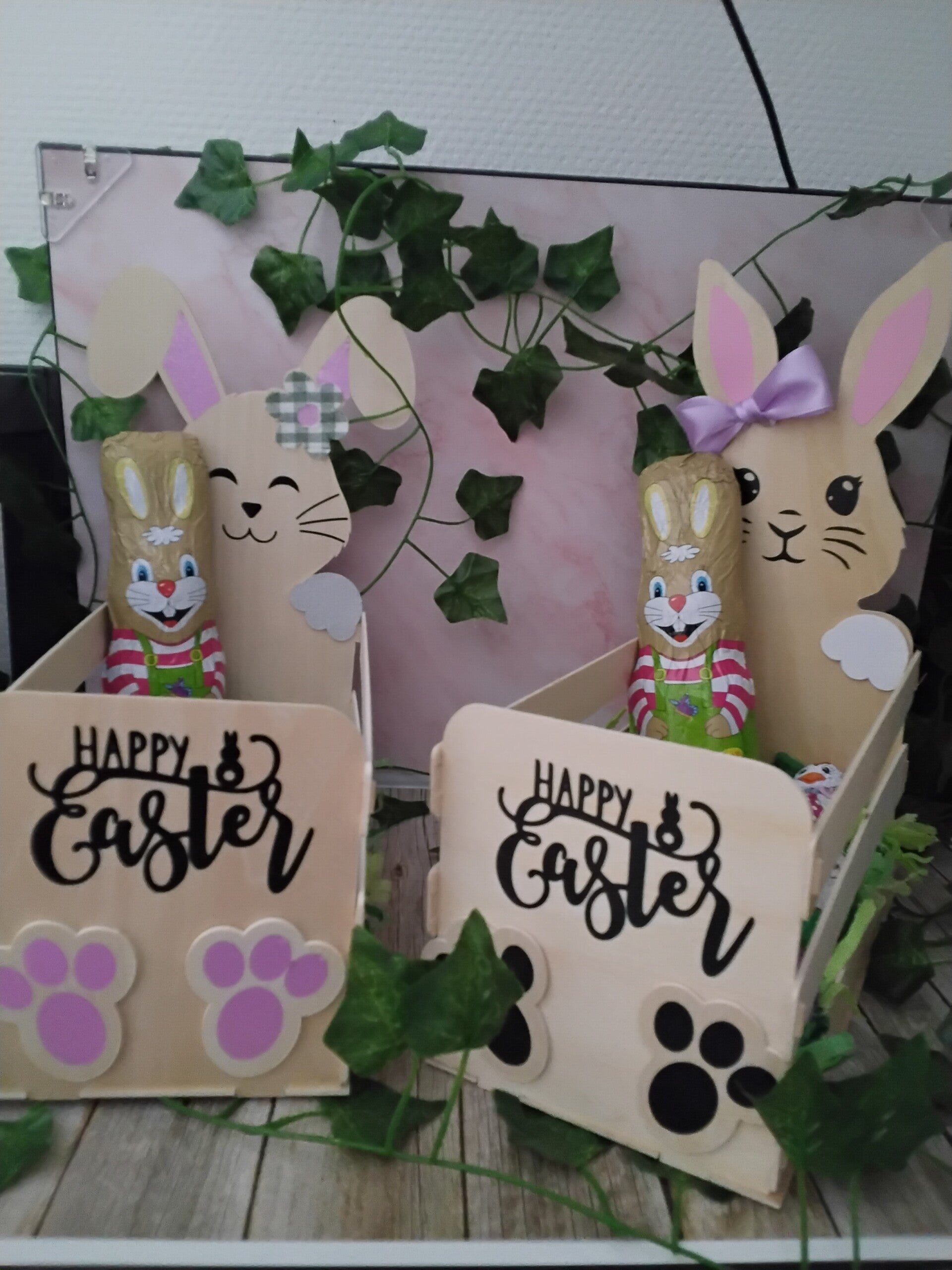 🐰 Magnifique Lapin de Pâques & son Panier