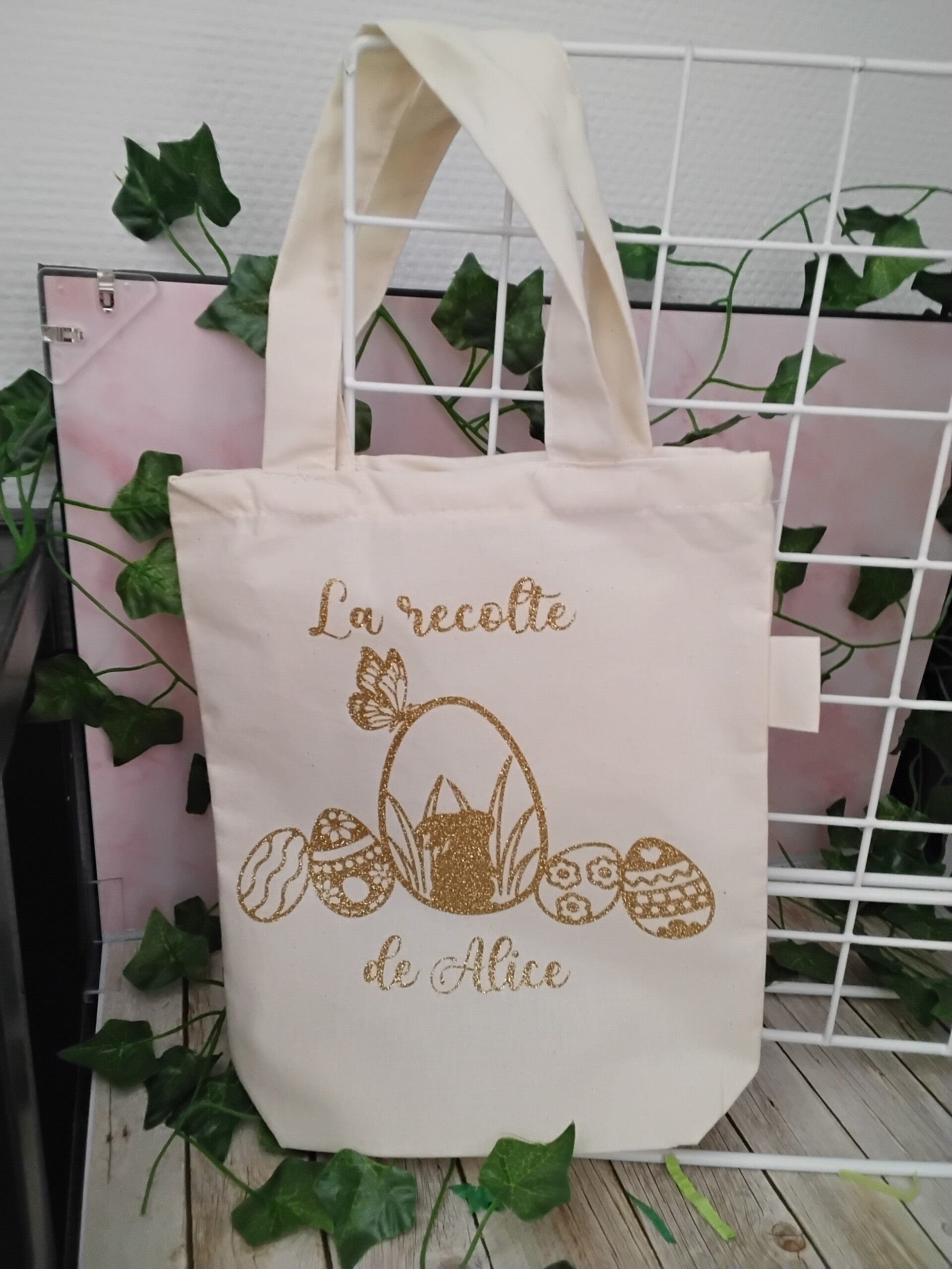 🐰 Mon Petit Sac de Chasse aux Œufs Personnalisé ✨
