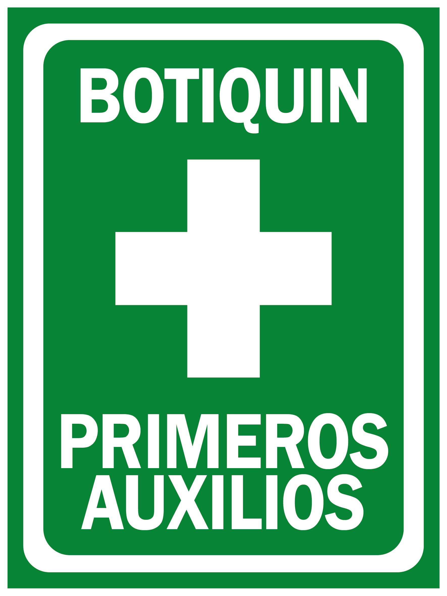 SEÑALETICA BOTIQUIN