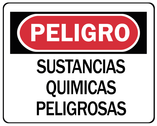 SEÑALETICA SUSTANCIAS QUIMICAS