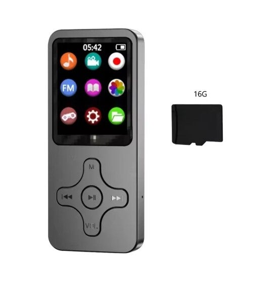 Portable Walkman Mini MP3 Player Bluetooth-compatible Speaker