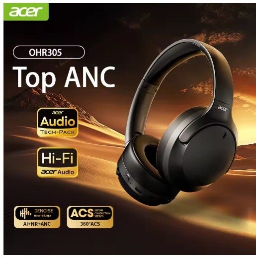 Acer OHR305 ANC Wireless Headphones