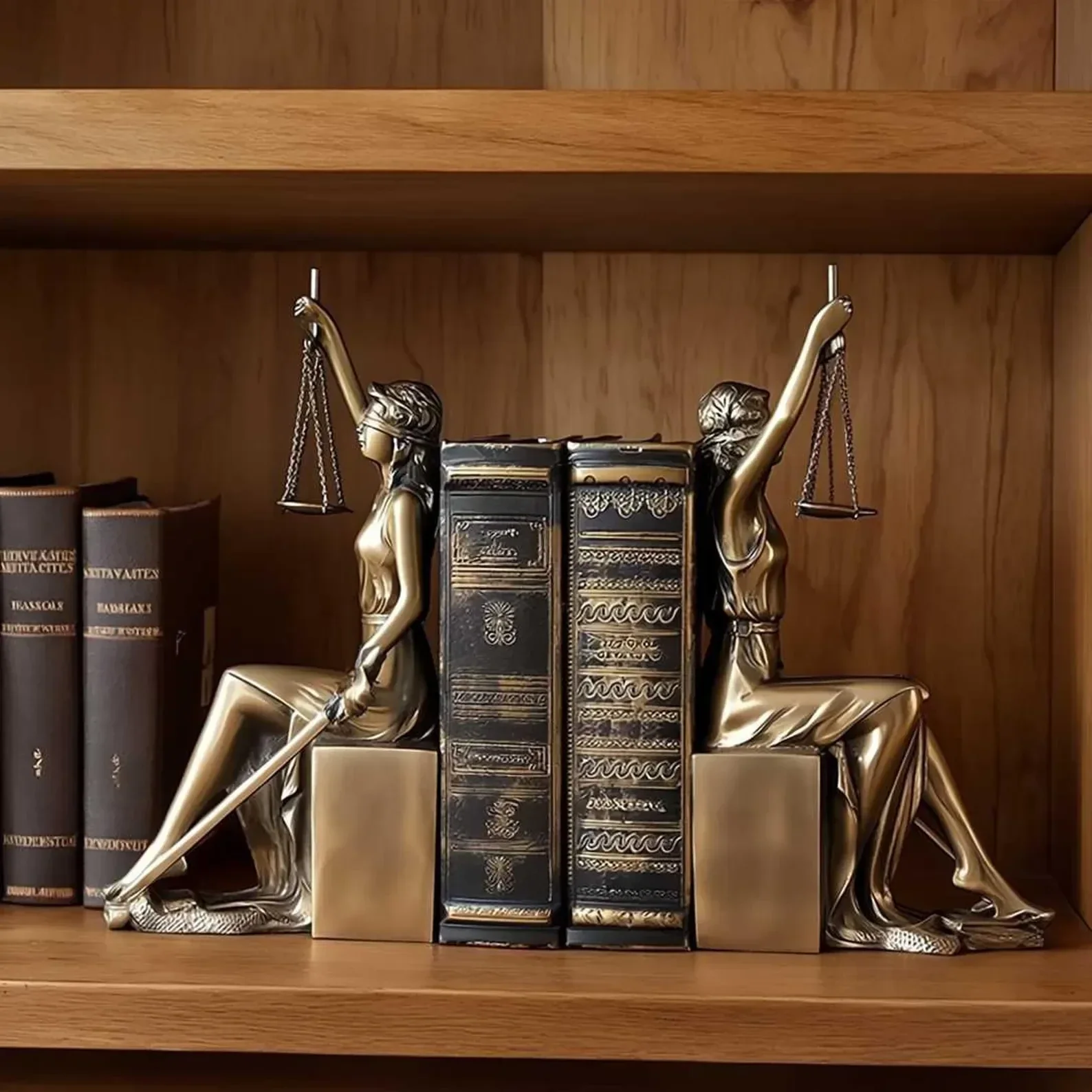 Statue de la juge de paix