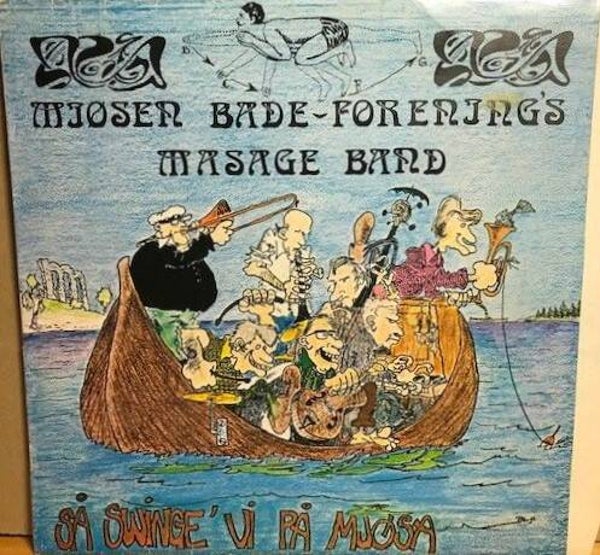 Mjøsen Bade-Forening's Masage Band ‎– Så Swinge' Vi På Mjøsa (LP)