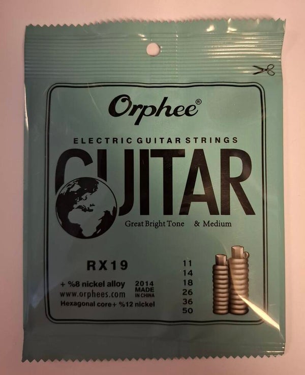 Strengesett til ekeltrisk gitar