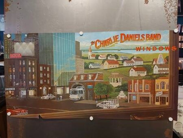 CHARLIE DANIELS BAND "Windows" (Poster - 114)
