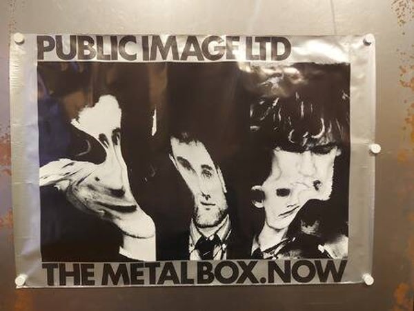 PUBLIC IMAGE LTD. "The Metalbox. Now" (Poster - 156)