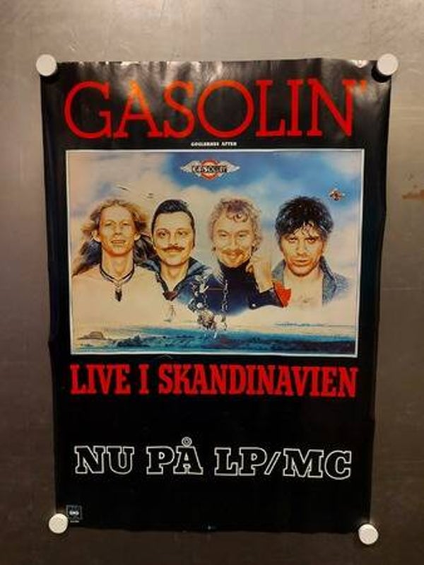 GASOLIN' «Live in Skandinavien» (Poster - 162)
