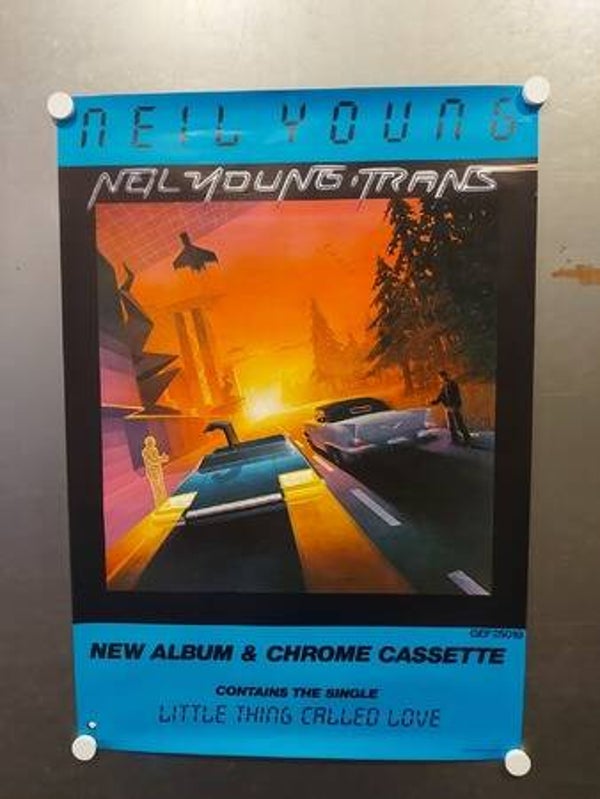 NEIL YOUNG «Trans» (Poster - 182)