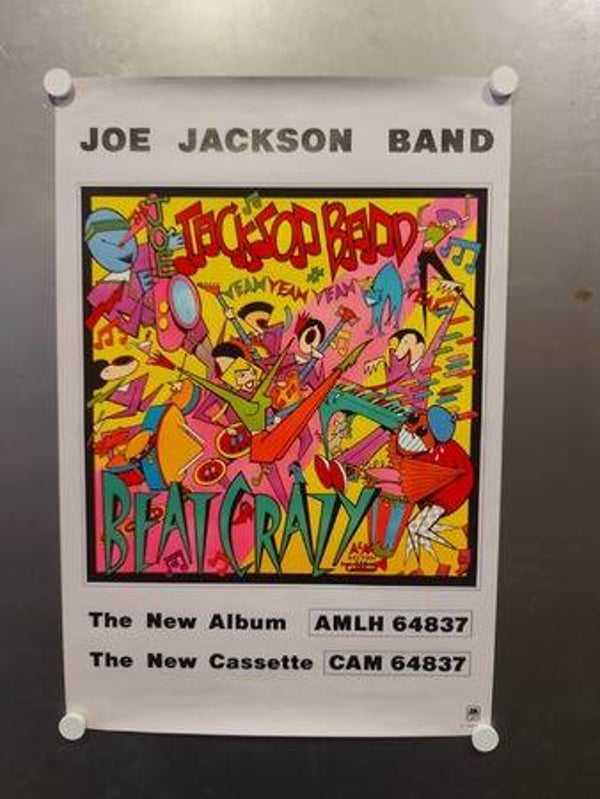 JOE JACKSON BAND «Beat Crazy» (Poster - 183)